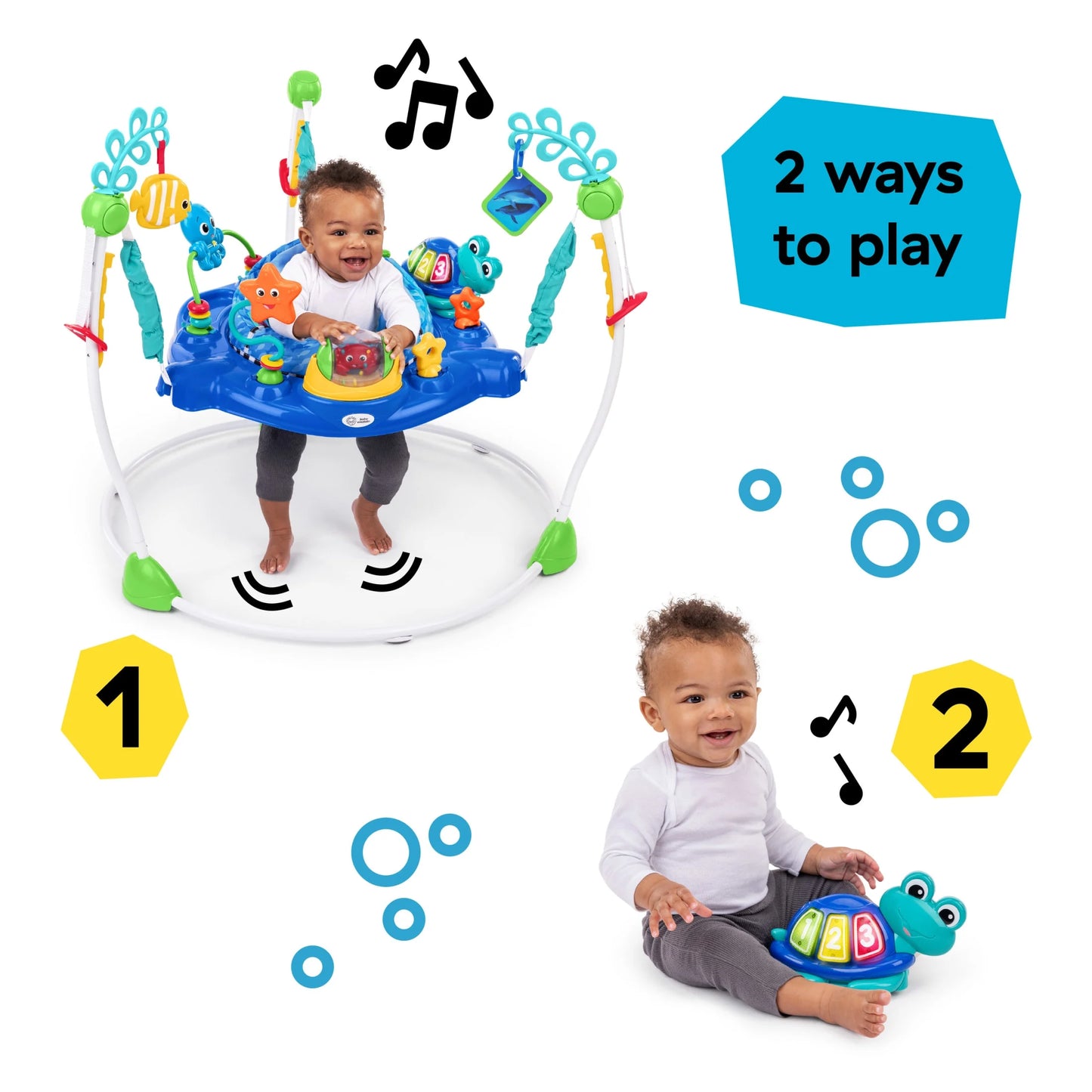 Neptune's Ocean Discovery Jumper Activity Center for Infants 6 Months and Older