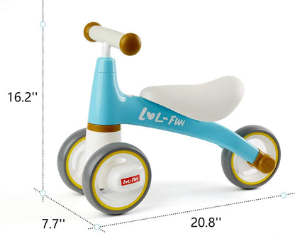Baby Balance Bike Toys for 1 Year Old Boy and Girl Gifts One Year Old Birthday, Baby Toys 12-18 Months Toddler Balance Bike