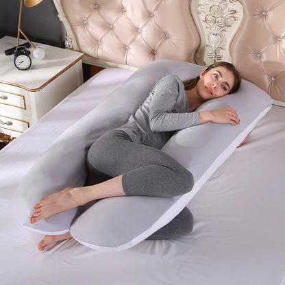 1.3KG Cotton Maternity Pillow for Pregnant Women - Versatile Pregnancy and Breastfeeding Cushion
