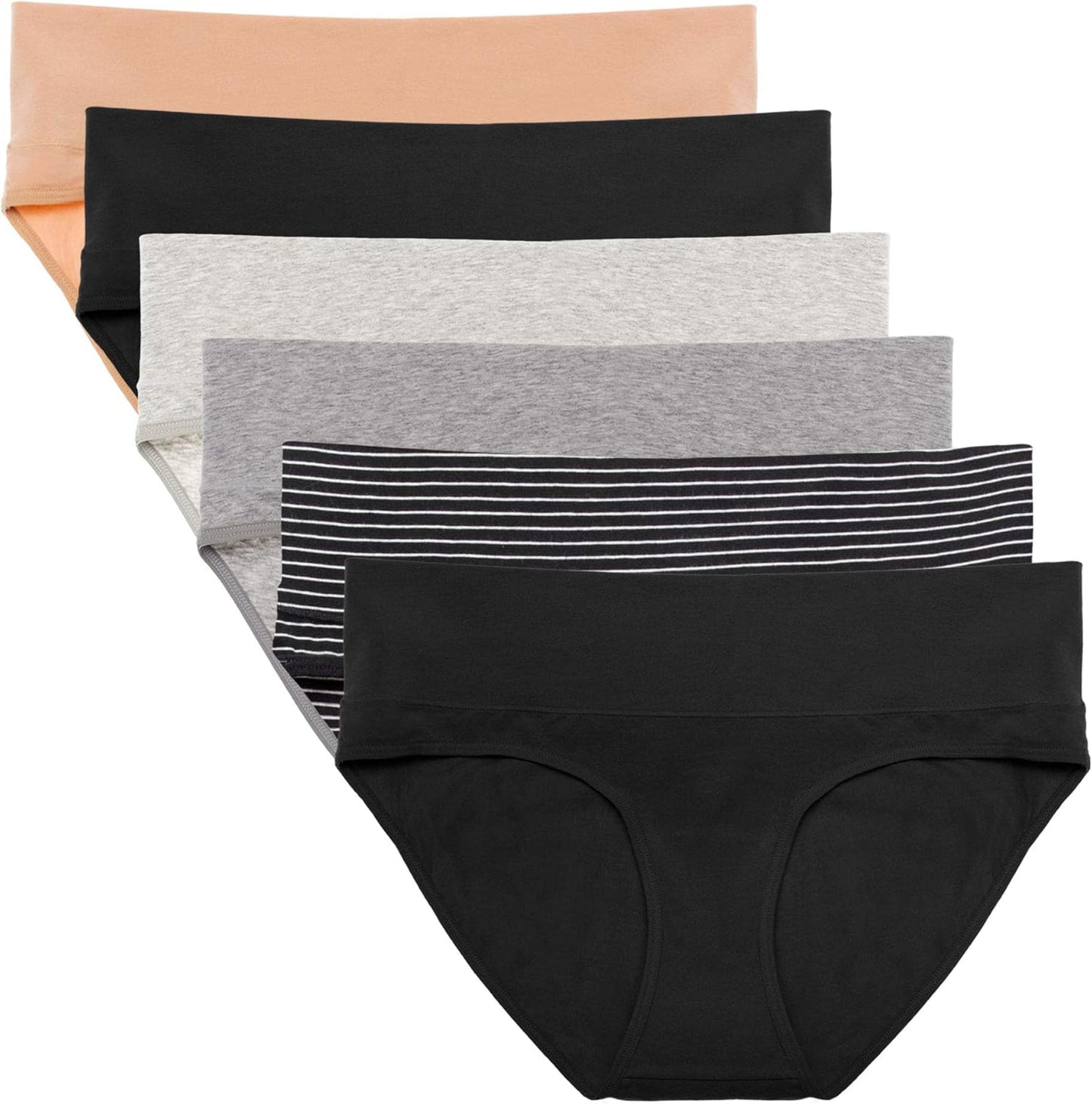 Cotton Maternity Underwear under the Bump Foldable Pregnancy Postpartum Panties